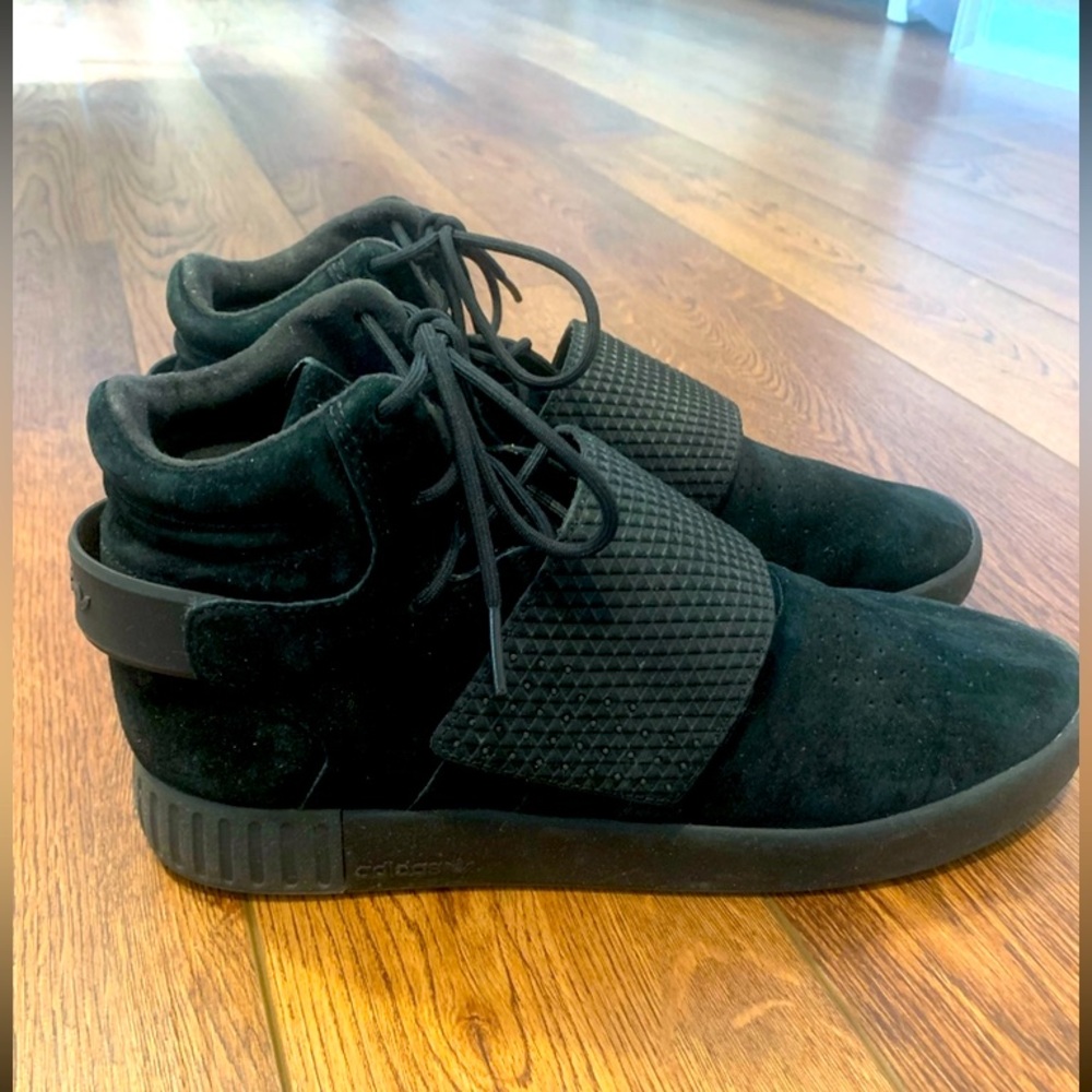 Adidas: Tubular Invader Straps: Black Men’s Size 11.5